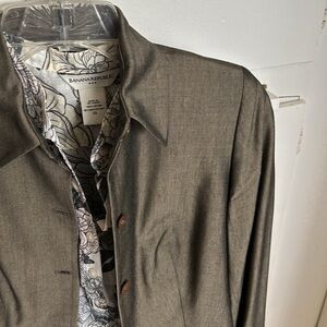 Banana Republic Olive Skirt Set